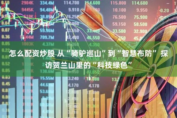 怎么配资炒股 从“骑驴巡山”到“智慧布防” 探访贺兰山里的“科技绿色”